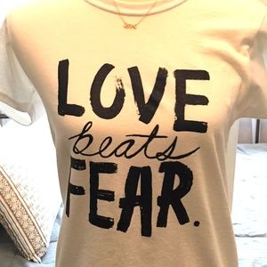 Love Beats Fear  TShirt